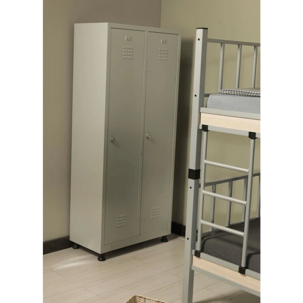 Yurt Genç Çocuk Odası 90x190 ve 90x200 Yatak Ölçülü Metal Ranza - 6