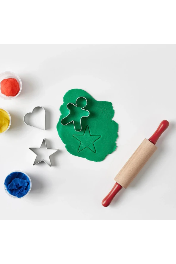 MÅLA Oyun Hamuru Seti Çok Renkli 4 Parça - 2