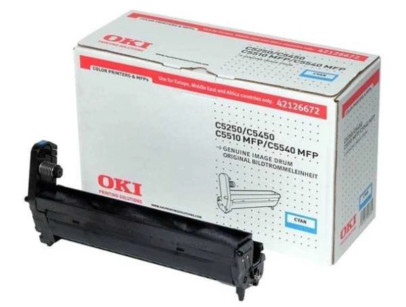 Oki C5250 - (42126672) Orjinal Mavi Drum Ünitesi