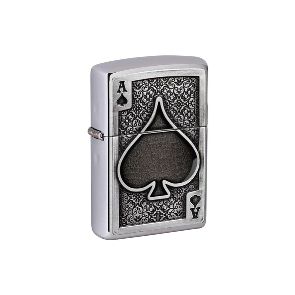 Zippo Çakmak 49637 Ace Of Spades Emblem