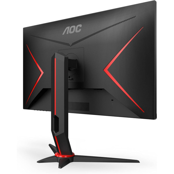 AOC Gaming 24G2SP - 24 inç FHD monitör, 165 Hz, 1 ms, FreeSync Premium  siyah/kırmızı ÖLÜ PİKSELLİ KUTU HASARLI - Resim 4