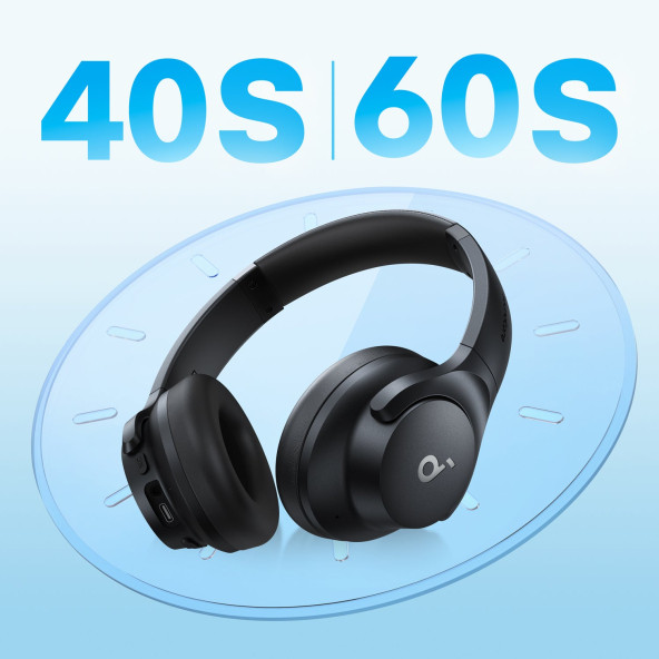 Anker SoundCore Life Q20i Kulak Üstü Bluetooth Kulaklık - 4