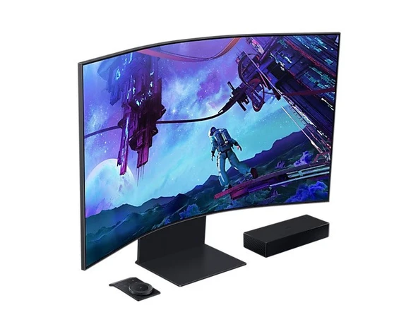 SAMSUNG ODYSSEY ARK LS55CG97WNUXUF 55" 1Ms 165Hz 4K UHD HDR10+ KAVİSLİ QUANTUM MINILED SMART MONİTÖR - 3