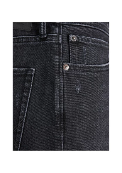 JACK JONES Glenn Model Slim Fit Erkek Kot Pantolon 12251356 - Resim 6