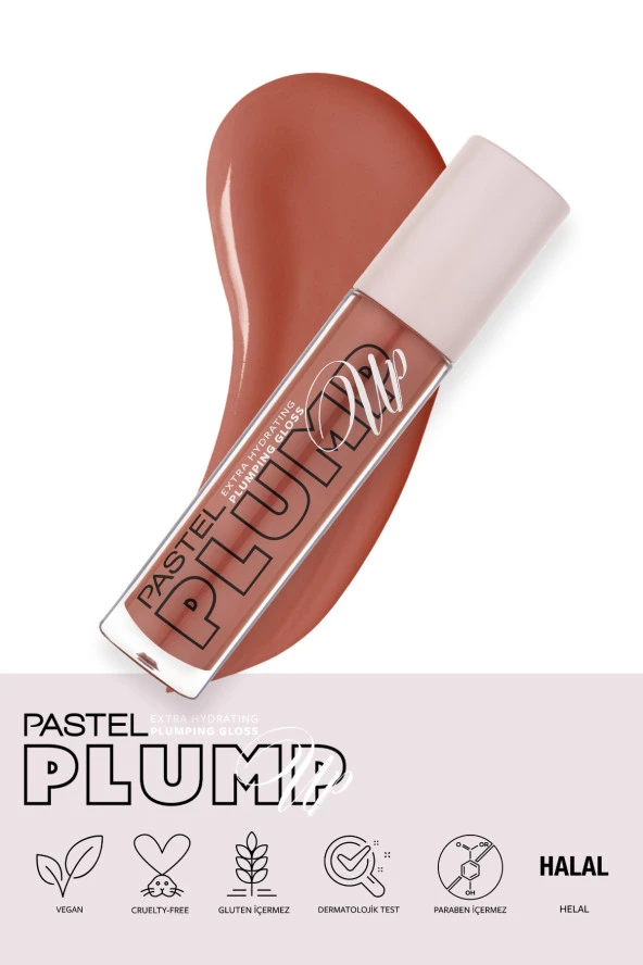 Plump Up Extra Hydrating Plumping Gloss - Dolgunlaştıran Dudak Parlatıcısı 205 Just Natural - 8