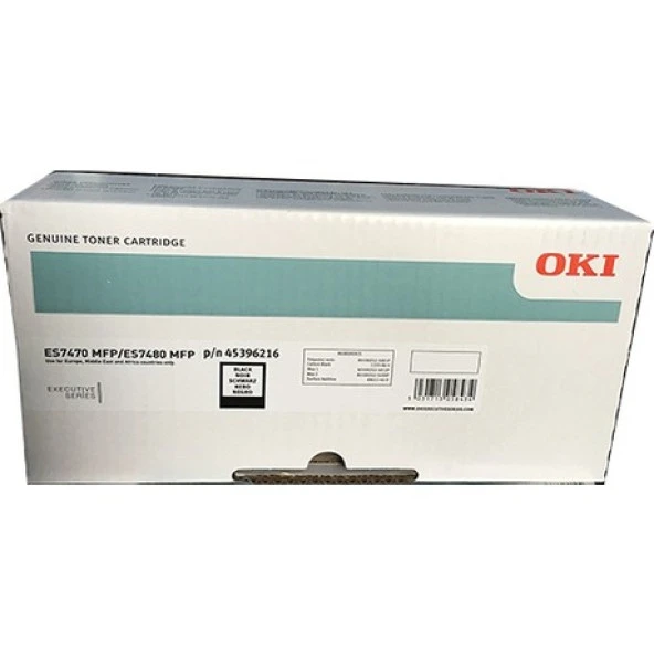 Oki ES7470 (45396216) Siyah Orjinal Toner