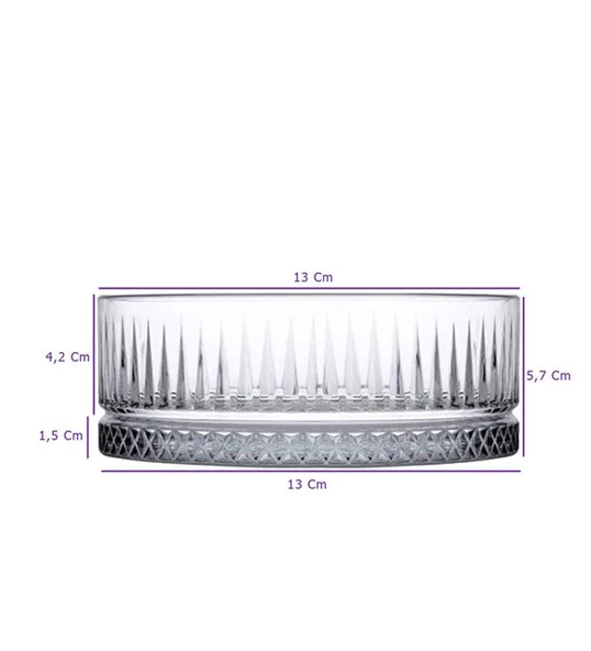 Paşabahçe 530042 Elysia 2li Çerezlik Kase 510 cc - 2