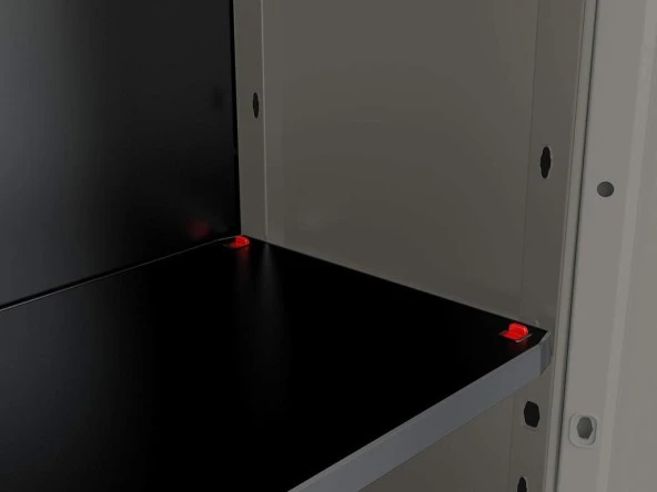 Plastik Bahçe Balkon Kiler Plastik Dolap 68x39x173cm - 5