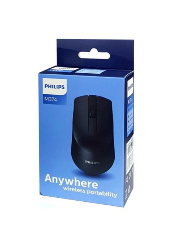 Phılıps Spk7374 M374 2.4ghz 80012001600dpi Siyah Mouse