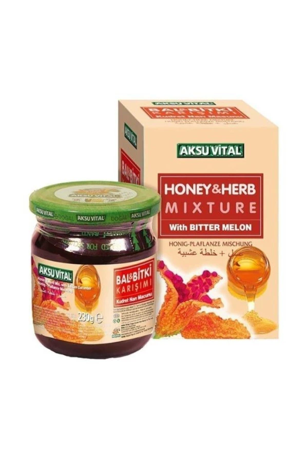 Aksu Vital Bal Bitki Karışımı Kudret Narı Macunu 230 G