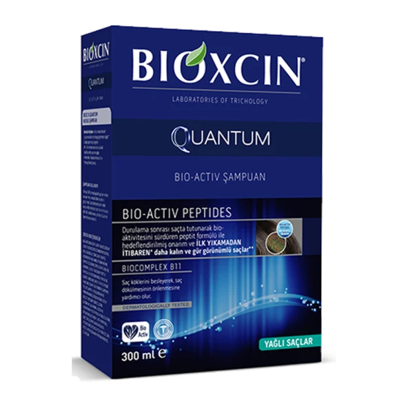 Bioxcin Quantum Şampuan Yağlı Saçlar Için 300 Ml - Ince Telli Saçlar Için Dökülme Şampuanı