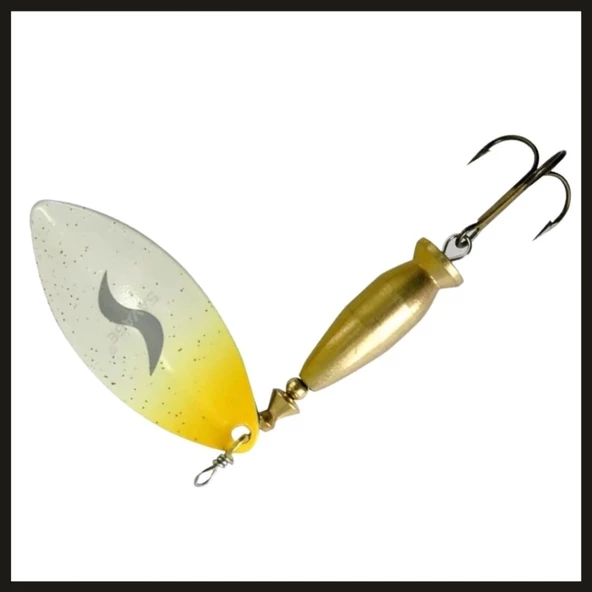 Uyguna-Yakala Alt Beyaz/üst Sarı No:2/20 Gr Savage Alpha Long-KAŞ.096 - Resim 2