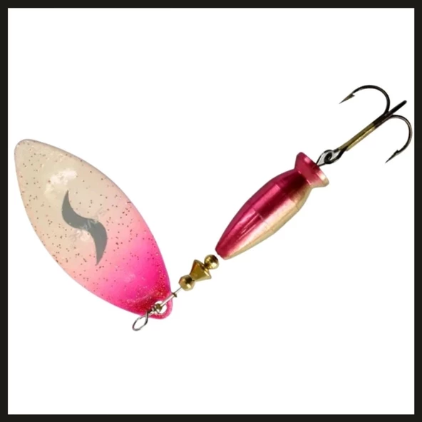 Uyguna-Yakala Alt Beyaz/üst Pembe No:2/20 Gr Savage Alpha Long-KAŞ.098 - 2