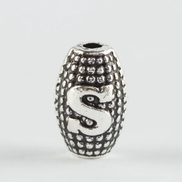 8 mm Arpa Kesim Metal Harf ( metal tesbih harfi ) ürün görseli 1