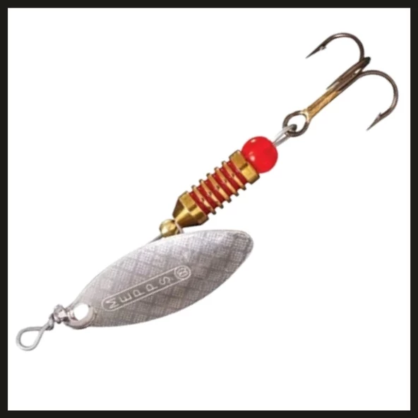 Uyguna-Yakala Gümüş No:1 Mepps Aglia Long-KAŞ.399 - Resim 2