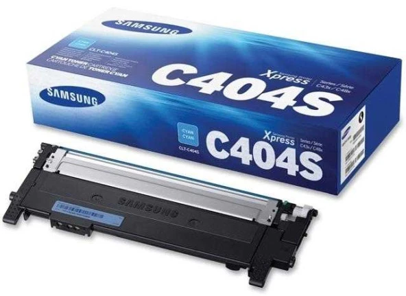 Samsung CLT-C404S Mavi Orjinal Toner