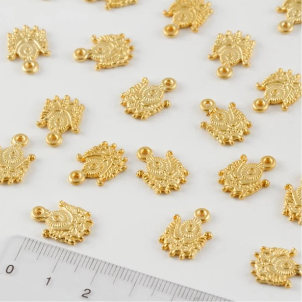 Osmanlı Figürlü Altın Kaplama Aparatı 1 Adet ürün görseli 1