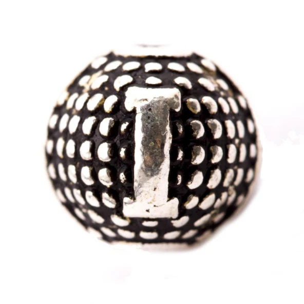 8 mm Metal Harf ( metal tesbih harfi )