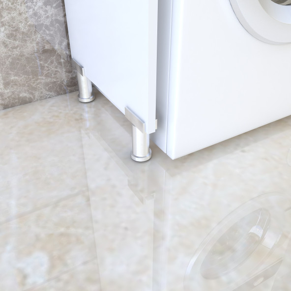 Esmopa Mobilya Çok Amaçlı Banyo Çamaşır Makinası Dolabı - 4