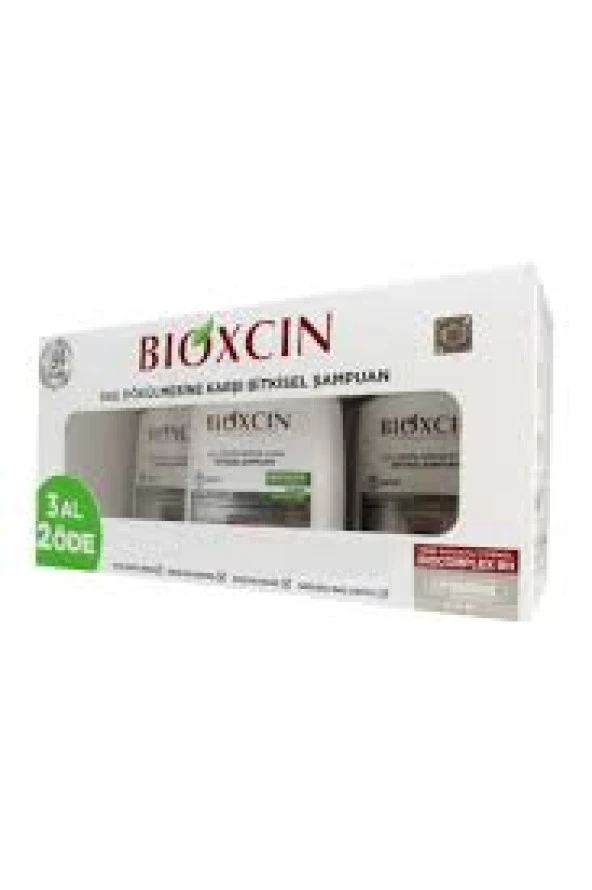 Bioxcin Genesis Yağlı Saçlar Için Şampuan 3x300 ml Klasik