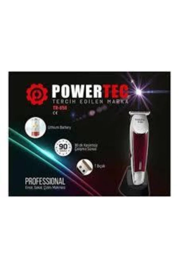 Powertec Tr 658 Sakal Ense Makinası