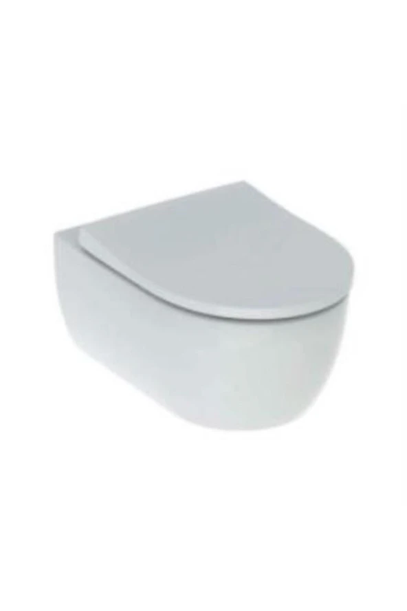 Geberit Asma Klozet Seti İcon Rimfree Alpha10 Soft Slim - Parlak Krom - 3