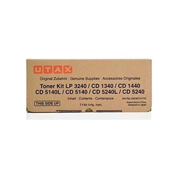 Utax CD1340 Siyah Orjinal Fotokopi Toneri ürün görseli 1