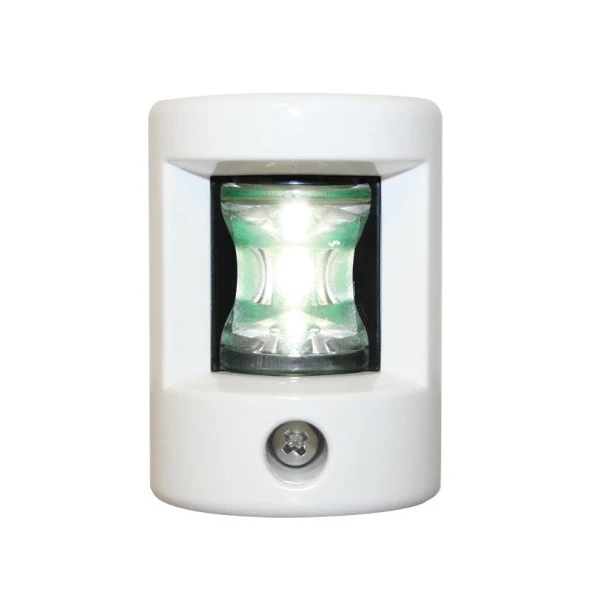FOS LED 12 Pupa Feneri, Yüzey Monte, 135° Beyaz