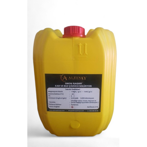 BUZ ÇÖZÜCÜ SOLÜSYON ALTINAY KİMYA-40 KG - 2