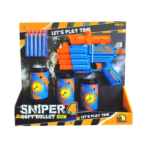 Prestij Oyuncak HEDEFLİ 4-AĞIZLI DART ATICI FAB.5858 - Resim 5