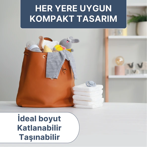 Paddlers 8x10 80 Adet Bebek Bakım Örtüsü  (60X60 Boyutunda) - 4