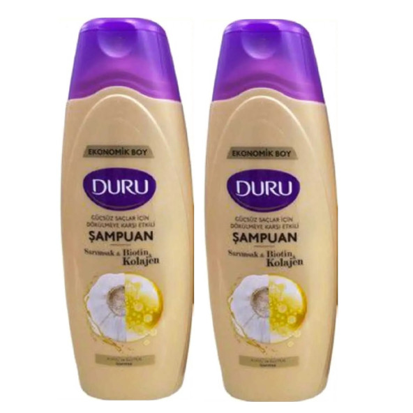 Duru Şampuan Biotin Sarımsak Kolajen 700 Ml x 2 Adet