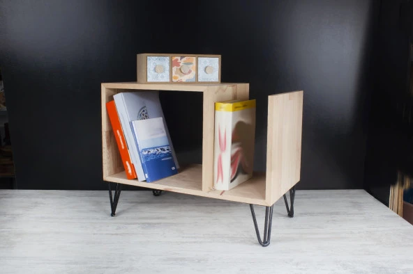 Gia Concept Ahşap U Kitaplık ve Orta Sehpa - 2