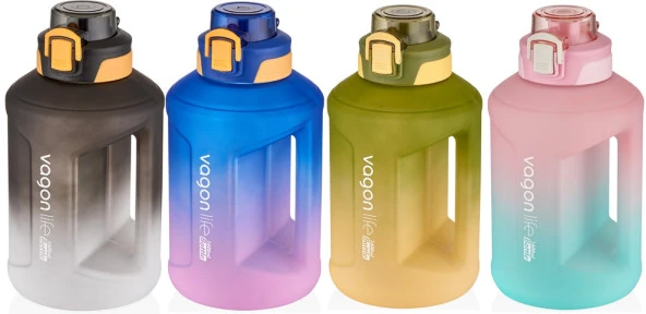 Vagonlife VGN2307 1600ml Yeşil Tritan Matara - 3