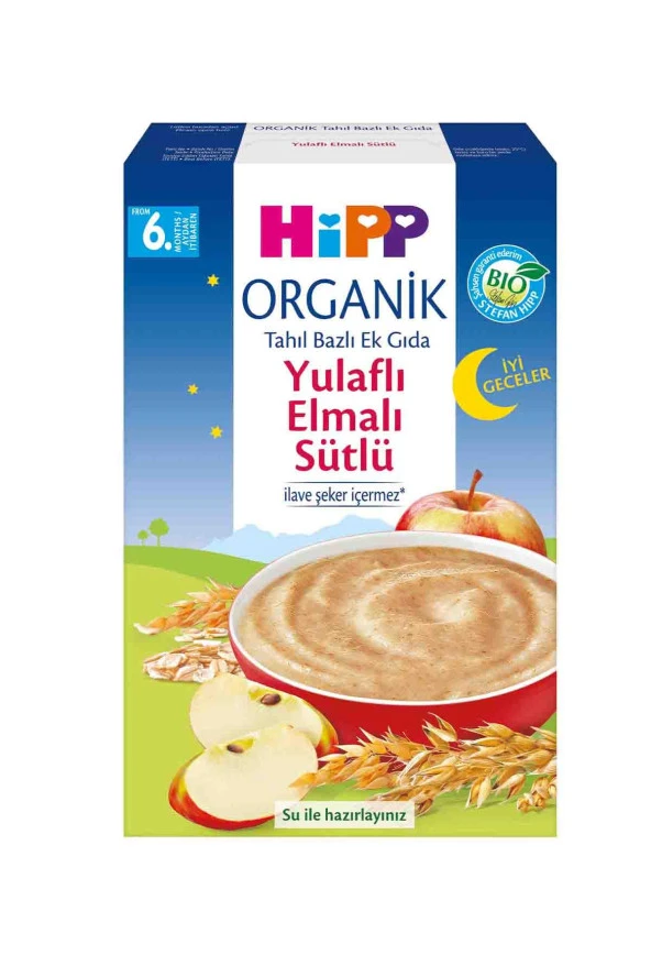 HiPP Organik İyi Geceler  Yulaflı Elmalı Sütlü