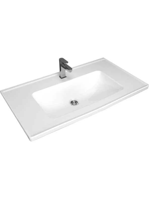 Turavit Bella Etajerli Lavabo 80 Cm BL0402T