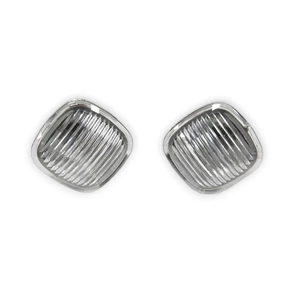 Skoda Fabia 2007-2010 Sağ Sol Çamurluk Sinyal Lambası Gri 1U0949127 - 4