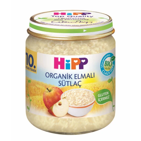 Hipp Organik Elmalı Sütlaç 200gr