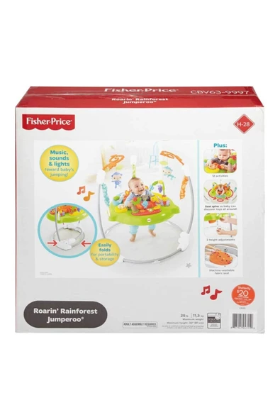 Fisher Price Yağmur Ormanı Jumperoo