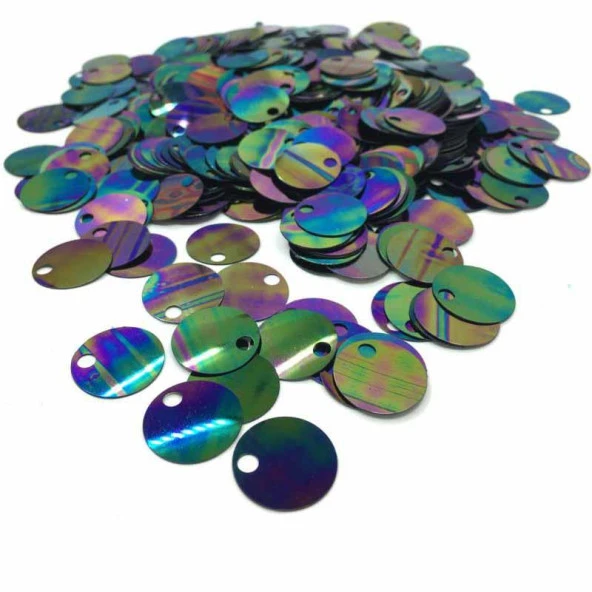 Çanta Ve Supla Pulu 20 Mm ( 25 Gram ) Gökkuşağı