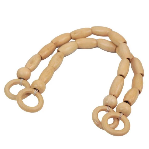 Boncuklu Çanta Sapı AS01 Ham Renk