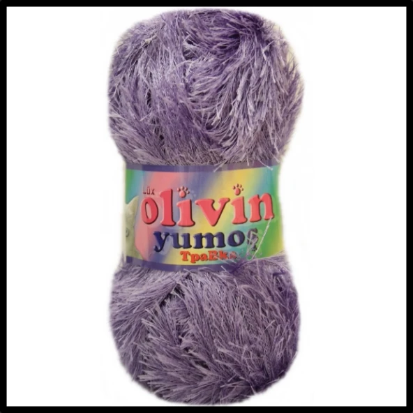 Olivin Yumoş Kedi İpi Lila