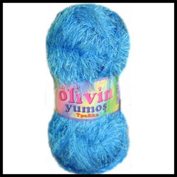 Olivin Yumoş Kedi İpi Mavi