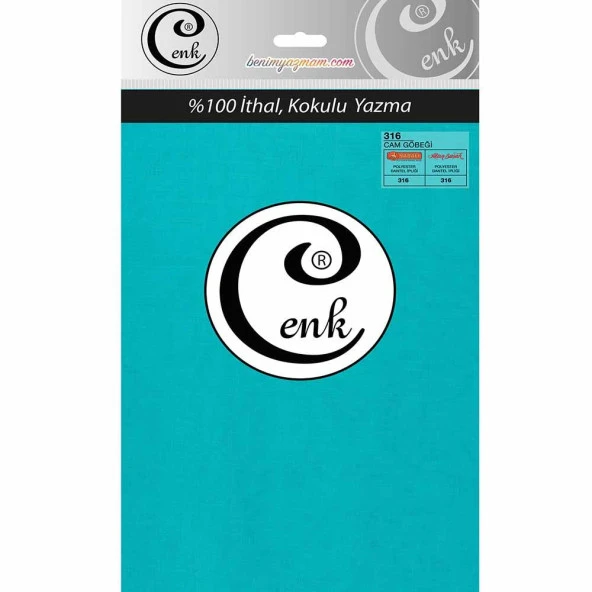 Cenk Poşetli Yazma 90 Cm 316 Cam Göbeği ürün görseli