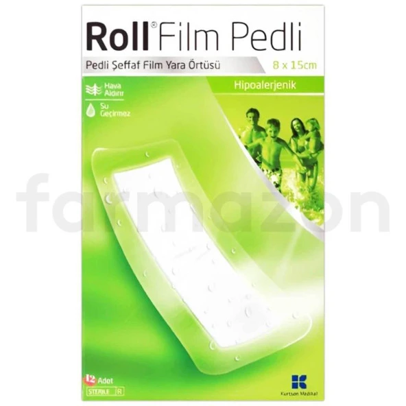 Roll Film Pedli 8 x 15cm 12 Adet