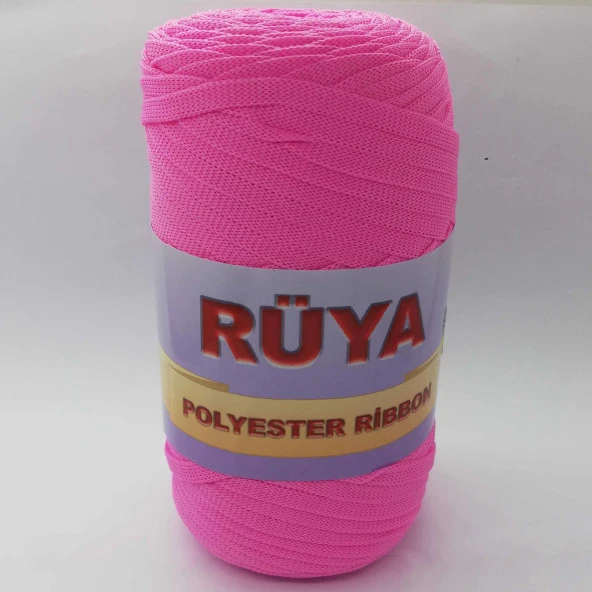 Rüya Polyester Ribbon İp Pembe ( 200 Gr )