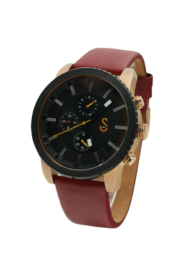 Galatasaray Orijinal Deri Kordonlu Kol Saati - 2