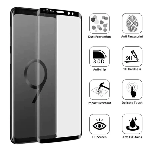 Samsung Galaxy S20 3D Short Curve Nano Ekran Koruyucu - 3