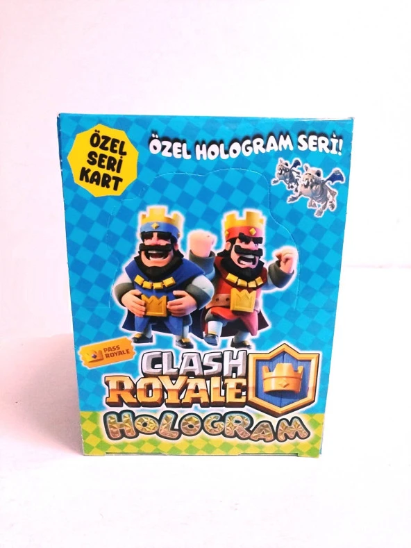 Hayal Sepeti Clash Royal Hologramlı Özel Seri Kart Oyunu 240 Adetli - 3