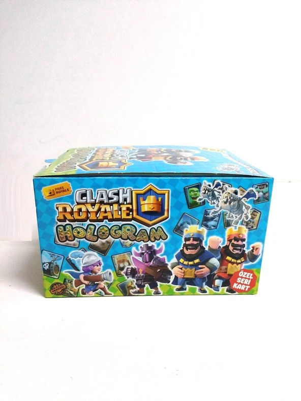 Hayal Sepeti Clash Royal Hologramlı Özel Seri Kart Oyunu 240 Adetli - 5
